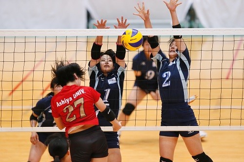 17 11 30 スーパーカレッジバレー 広島文化学園大ｖｓ芦屋大 Crescendo ソフトとバレーの美女を探せ