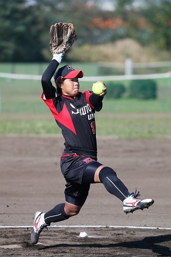 ソフトボール 関東大学選手権 10 29 淑徳大ｖｓ東京富士大 Crescendo ソフトとバレーの美女を探せ