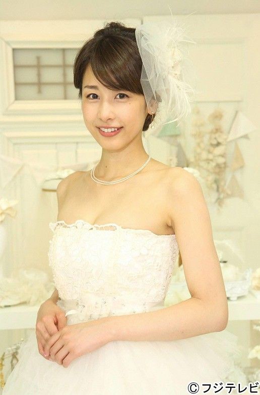 画像 カトパン 花嫁姿 加藤綾子アナ 32 ウエディングドレス姿を披露ｗｗｗ結婚 急ぎたい 気になる芸能まとめ