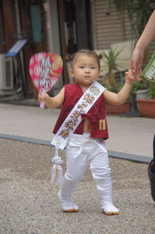 岸和田だんじりの子供たち。 : 船と花と風景と