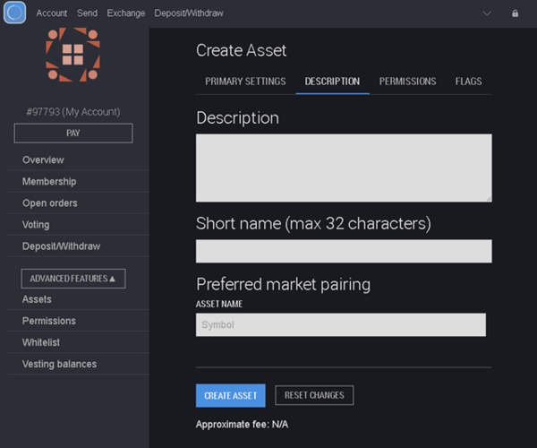 Buy Backも可能 あなたのオリジナルトークン Uia をオープンレジャー Bitshares で作り上場させる方法 暗号通貨革命 Blog Livedoor Jp