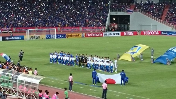 タイ代表 Vs日本代表 Fifaワールドカップ ロシア大会 アジア地区最終予選 バンコク ラジャマンガラ スタジアム アウェイ遠征記 16 9 6 Cerezo Golazo セレッソ大阪ブログ