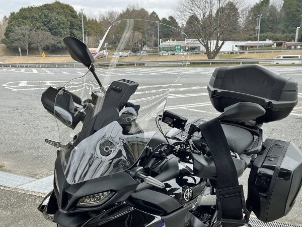 TRACER9 GT+にワイズギア ハイスクリーンを付けた : Salaryman C3