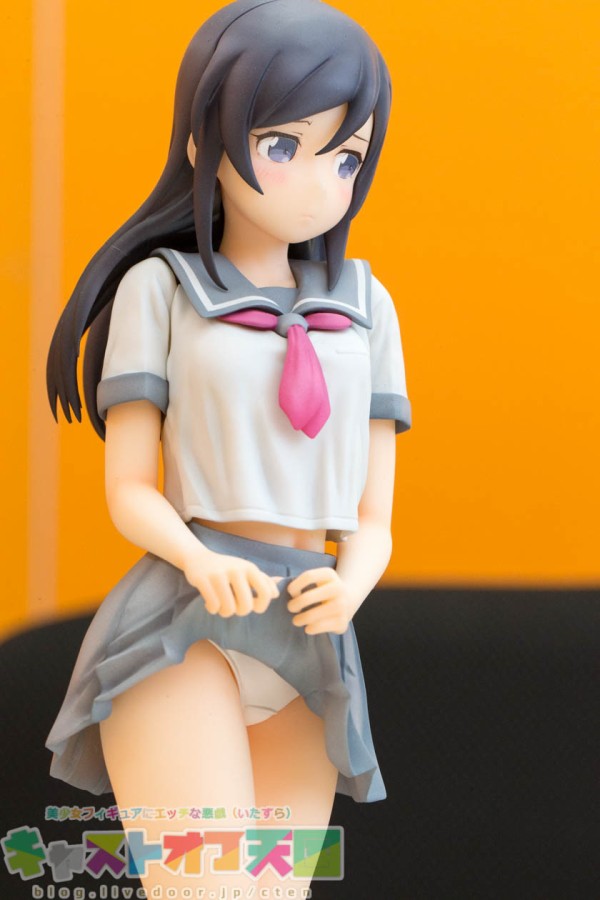 予約受付中 俺の妹がこんなに可愛いわけがない 新垣あやせ 1 6 完成品フィギュア のデコマスを撮影してきました 天国フィギュア 美少女フィギュアレビュー