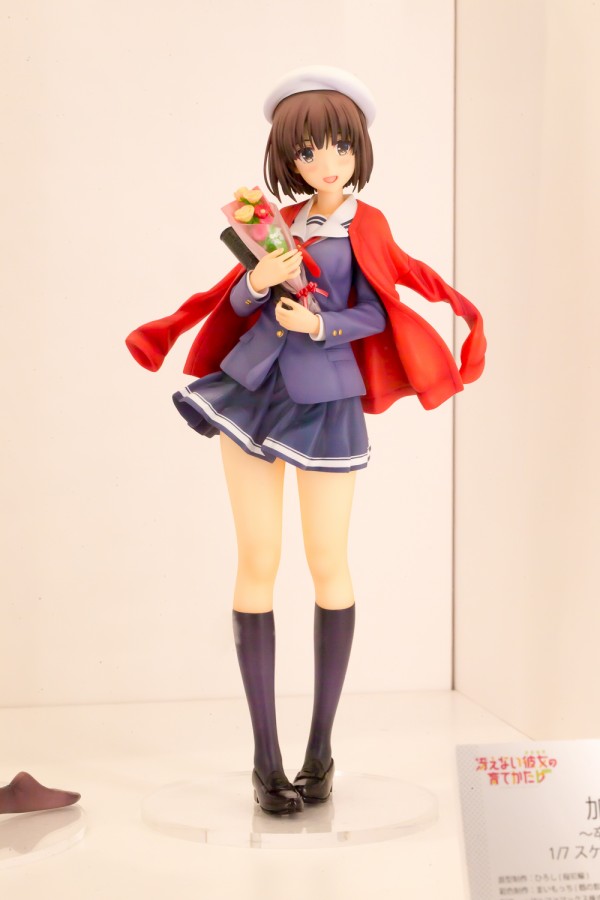 展示 まもなく予約締切 アニプラ秋葉原で 冴えカノ 加藤恵 卒業ver を撮影してきました 天国フィギュア 美少女フィギュアレビュー