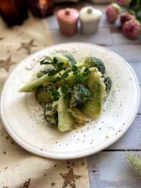 実は茎がおいしい サクッとブロッコリーのフリット ローマのおいしい生活in東京 Powered By ライブドアブログ