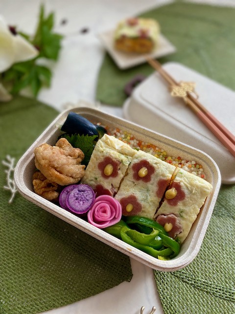 韓国のお花卵焼き コッケランマリ で自分弁当 ローマのおいしい生活in東京 Powered By ライブドアブログ