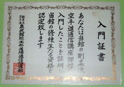 空手通信教育は役に立ったか？ : 中年空手百条委員会