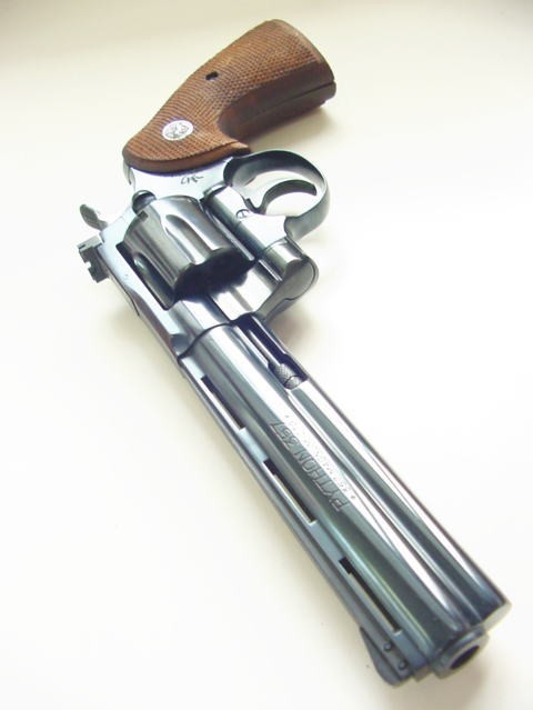 コルトパイソン ファーストモデル : 旭工房カスタムガンBLOG