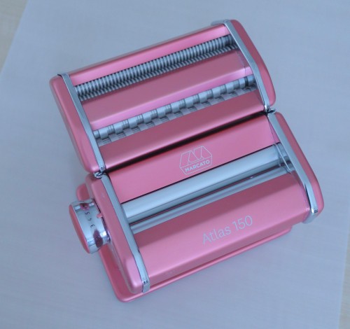 ピンクのパスタマシンがやってきた！Marcato Atlas 150 ロゼ : きょう