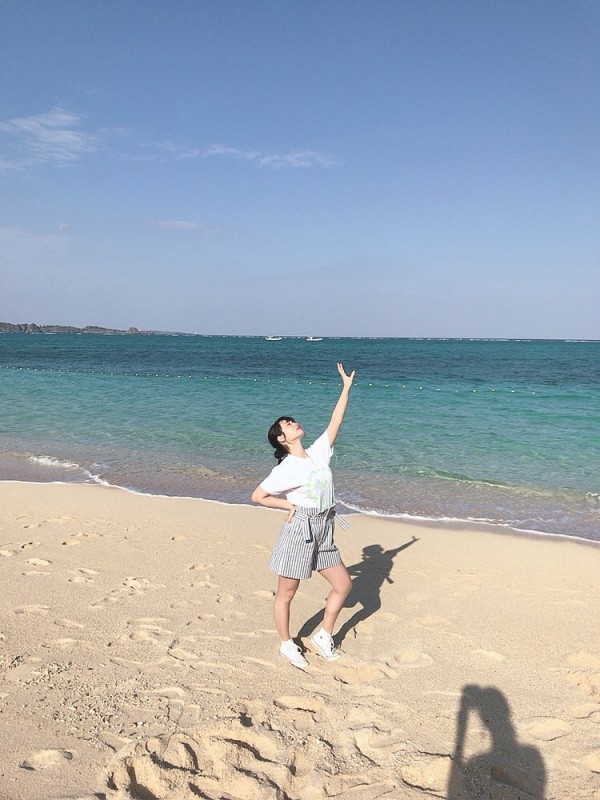 熊井友理奈と須藤茉麻が海辺で撮影した結果 : ℃-ute派なんday