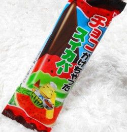 ロッテ チョコかけちゃったスイカバー Iherb生活 みーたんと探す とっておき低糖質スイーツ 糖質制限おやつ