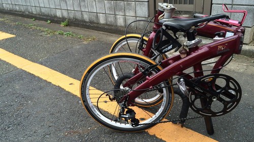 ダホンのMuのパーツ一式を、オクサマのボードウォークに移植することに