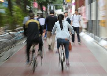 歩道を徐行で通るということ サイクルロード 自転車への道