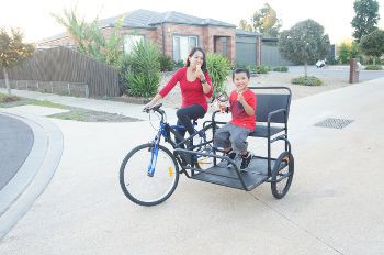 ２人乗りなら可能性が広がる サイクルロード 自転車への道