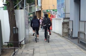 歩道を徐行で通るということ サイクルロード 自転車への道