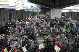 大阪上本町 自転車 撤去された