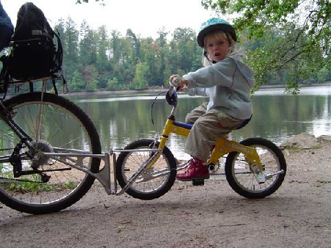 子供といっしょにどこ行こう : サイクルロード ～自転車への道