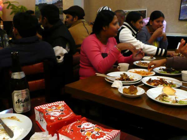 ランディワ 常総市 スペシャルディナーバイキング その3 クリスマスなのだ 10 12 25 Soba De Sova