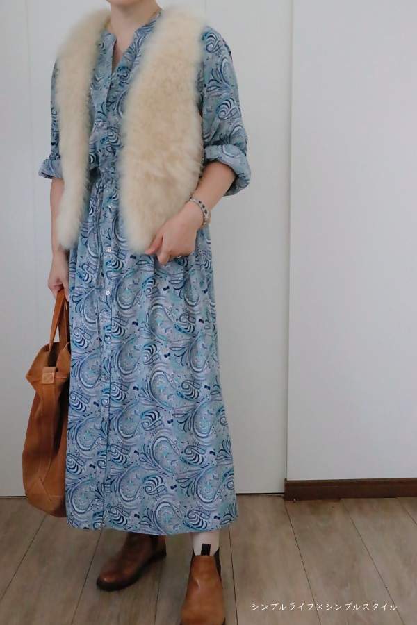 中年女性にこそおすすめしたい！着こなしが広がるペイズリー柄のSOEJU