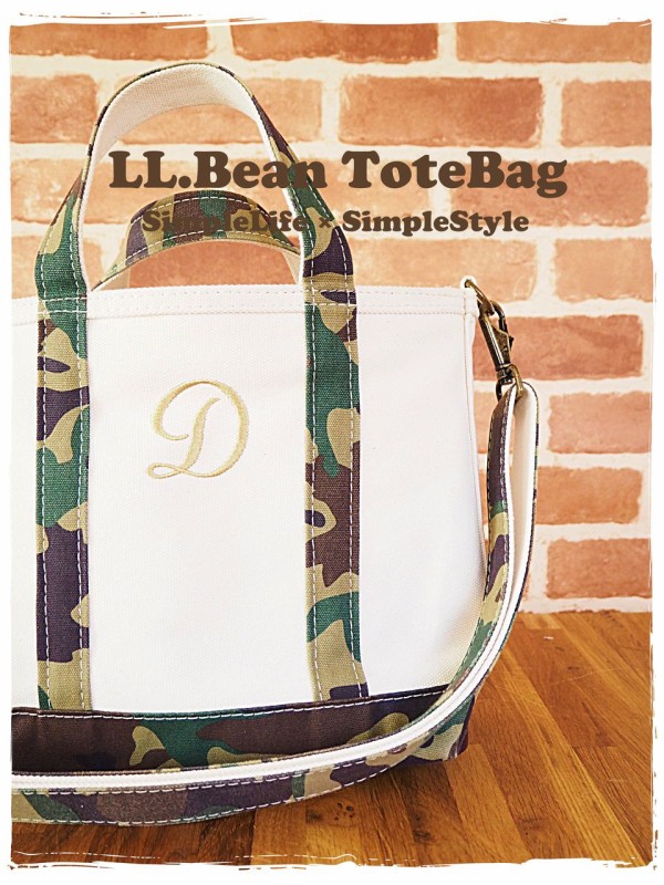 Ll Bean トートバック やっぱりモノグラム イニシャル入り刺繍 がかわいい シンプルライフ シンプルスタイル Powered By ライブドアブログ
