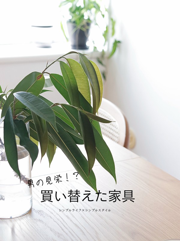 賃貸マンションインテリア 男の見栄 買い替えた伸長式ダイニングテーブル シンプルライフ シンプルスタイル Powered By ライブドアブログ