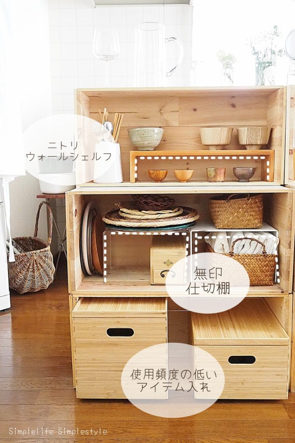 13《収納BOX》蓋付きりんご箱 宅配 キャンプ収納 木箱