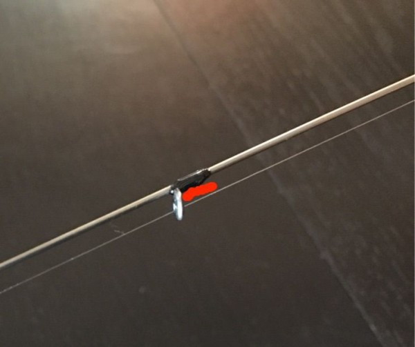 カーボンソリッドティップをチタンソリッドティップに改造 Ajingsamurai