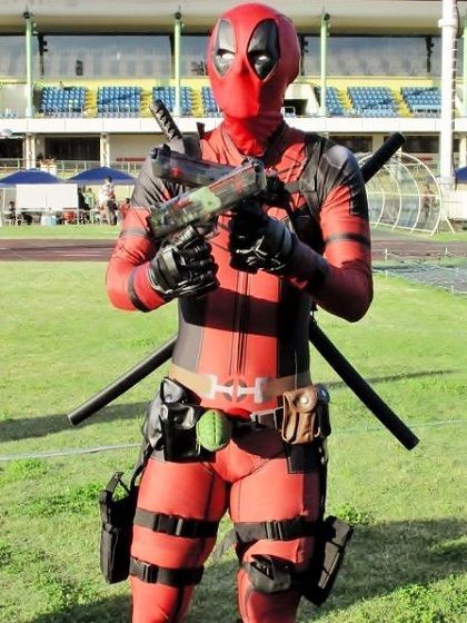 競輪 南関東地区プロにデッドプールのコスチュームをまとった加賀山淳が登場 新吾捕物帳 三番勝負番外編