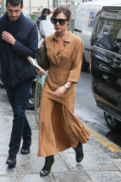 ヴィクトリア ベッカム 大人女子のマストアイテム エレガントなシャツワンピースでお出かけ 海外セレブファッションブログ 最新スナップ おしゃれ情報が盛り沢山 Dailycelebritydiary