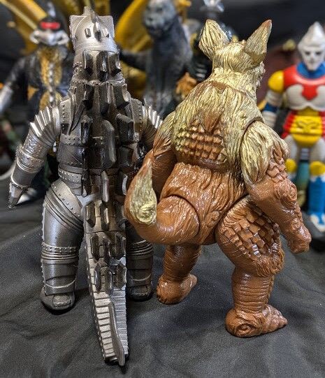 昭和ゴジラ東宝チャンピオンまつり（バンダイ）ソフビコンプリート19体