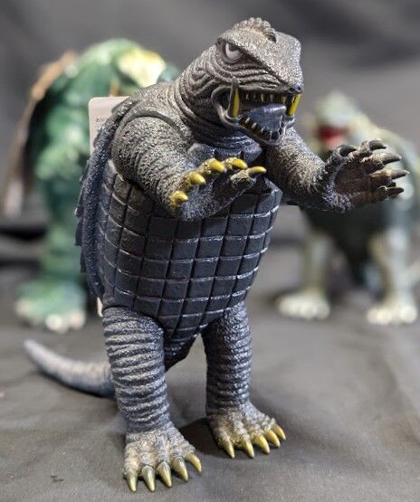 昭和～平成ガメラ（バンダイ）タグ付ソフビフィギュア3体セット 