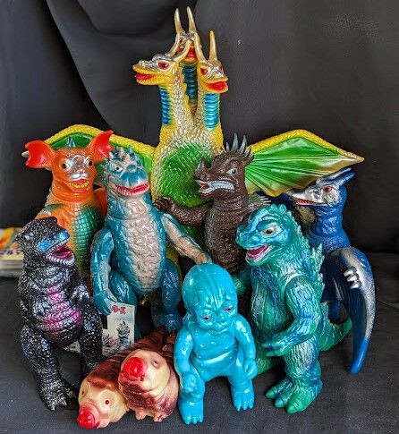 怪獣大図鑑 マルサン ブルマァク ソフビ - メルカリ