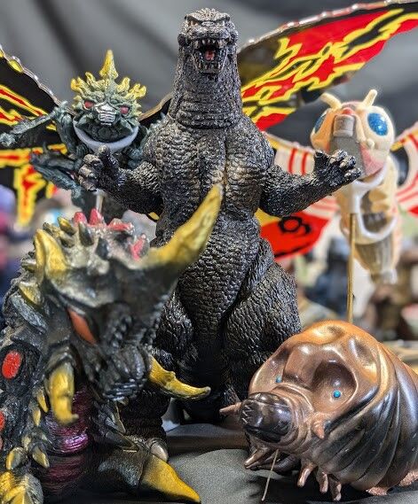 ゴジラ平成ＶＳシリーズ（バンダイ）ソフビフィギュアコンプリート20体セット : 恐竜怪獣大進撃～ソフビフィギュアの収集とメルカリ出品