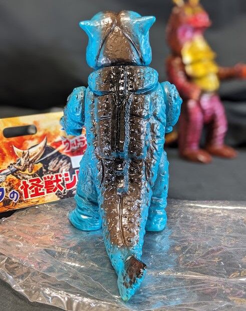 キーラ＆サイゴ ウルトラマン登場怪獣（ブルマァク復刻）ソフビ2体