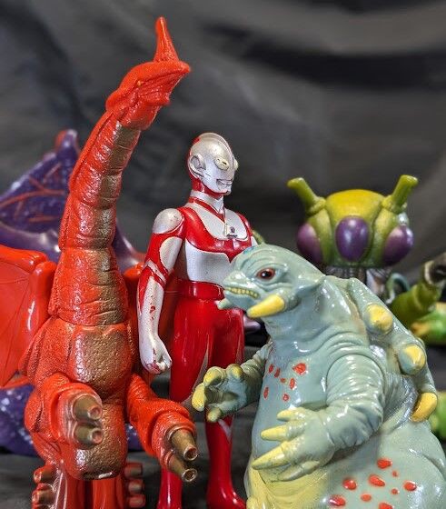ウルトラマングレート＆登場怪獣（バンダイ）ソフビフィギュア6体