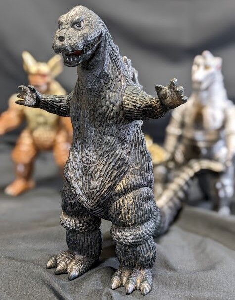 ゴジラ対メカゴジラ」昭和チャンピオンまつり（バンダイ）ソフビ4体