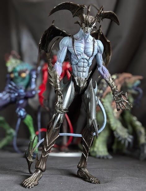 デビルマン（フューチャーモデルズ）開封済4体セット : 恐竜怪獣大
