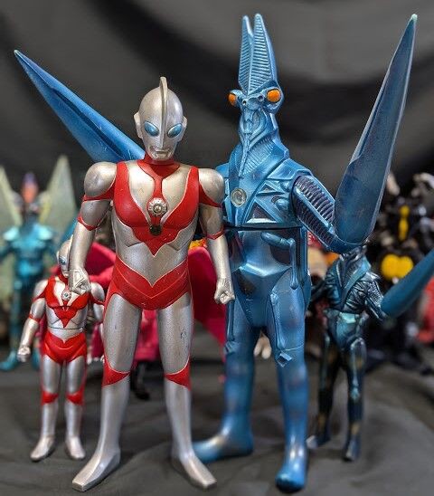 ウルトラマンパワード＆登場怪獣・宇宙人（バンダイ）ソフビ