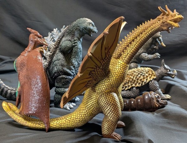 昭和ゴジラ・キングギドラ・モスラ・ラドン・バラゴン他（バンダイ