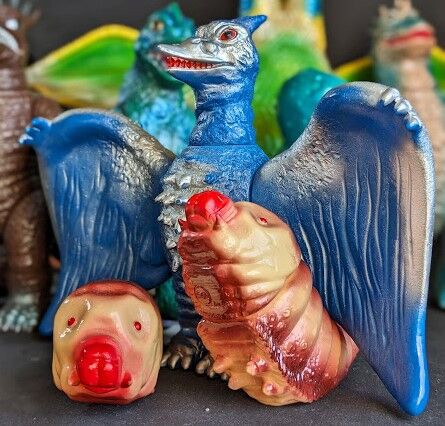 ジャイアントキングギドラ他「ゴジラ電撃大作戦」（ブルマァク