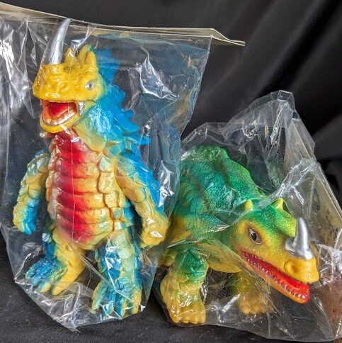 シーゴラス＆シーモンス帰マン登場怪獣（ブルマァク復刻）ソフビ