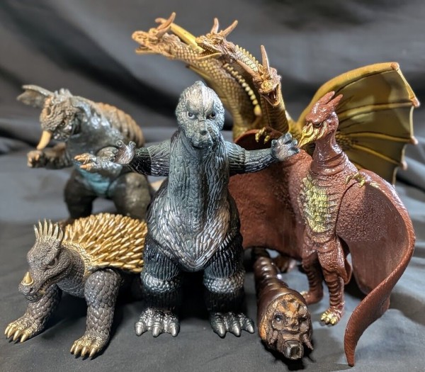 昭和ゴジラ・キングギドラ・モスラ・ラドン・バラゴン他（バンダイ