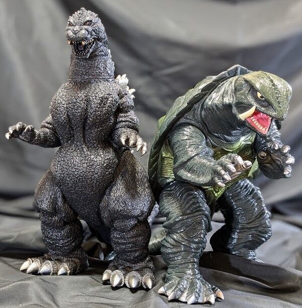 平成ゴジラ1991 ＆ガメラ1995 ビッグスケールソフビ（バンダイ