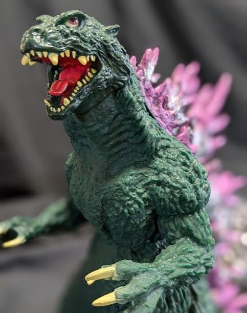 ミレニアム雛形ゴジラ新世紀緑成型＆ガメラ3未開封