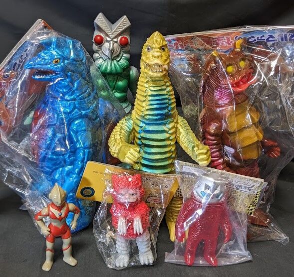 キーラ・羽閉ドラコ未開封・他ウルトラマン怪獣（ブルマァク復刻