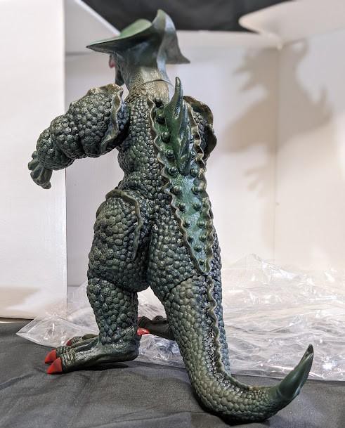 宇宙大怪獣ギララ（エクスプラス）箱付ソフビフィギュア : 恐竜