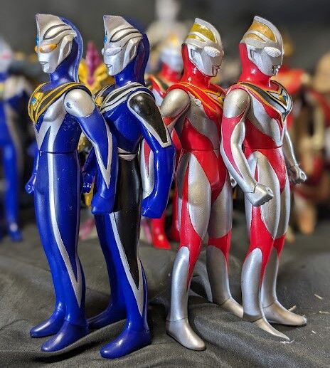 ウルトラマンガイア＆登場怪獣・宇宙人（バンダイ）ソフビ