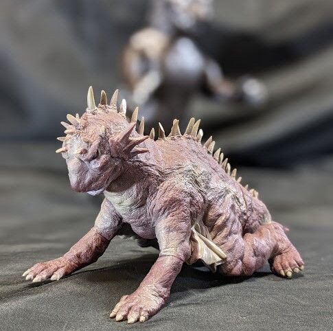 大怪獣バラン（マーミット・Y-MSF）ソフビフィギュア2体セット : 恐竜 
