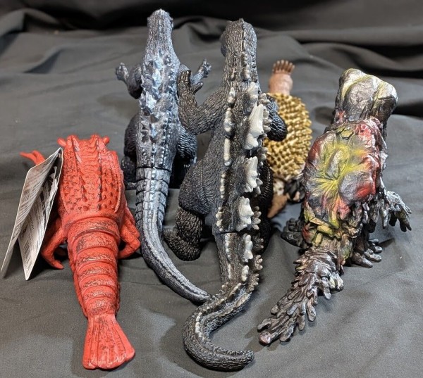 ゴジラEX・エビラ・ヘドラ他（バンダイ）ムービーモンスターシリーズ５体セット ゴジラEX・エビラ・ヘドラ他（バンダイ）ムービーモンスターシリーズ5